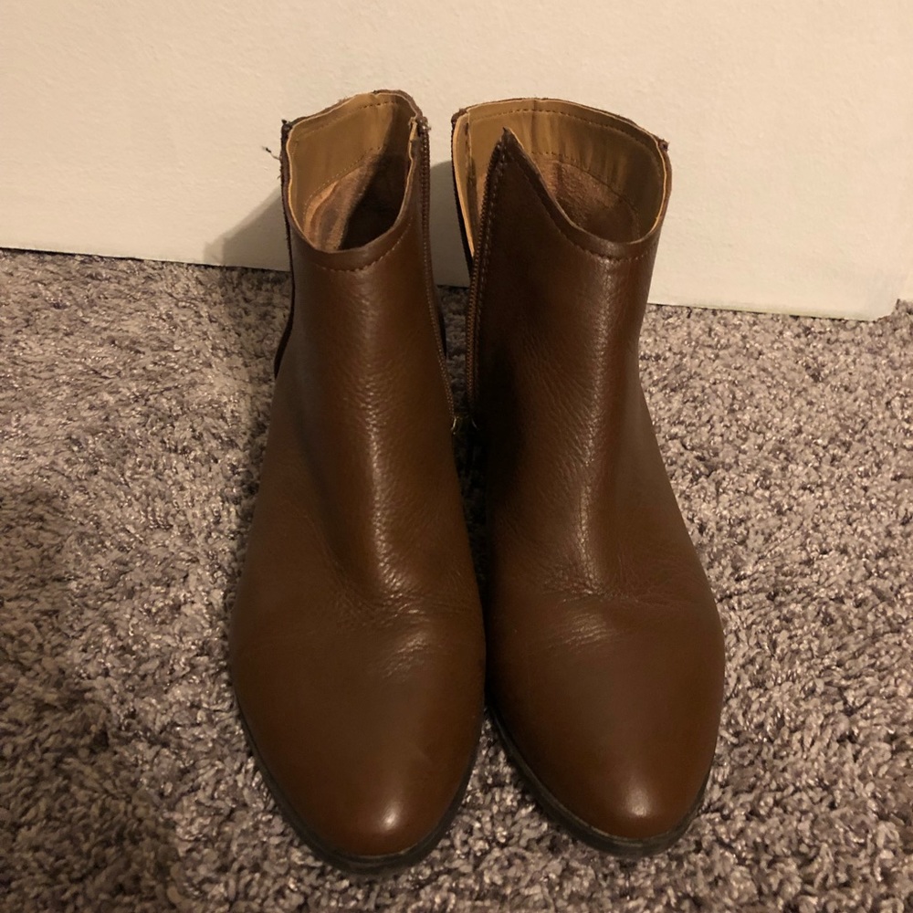American Rag 7.5 Brown Booties.  Great condition.